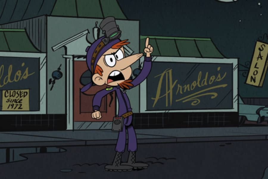 Hunter outside of Arnoldo’s salon