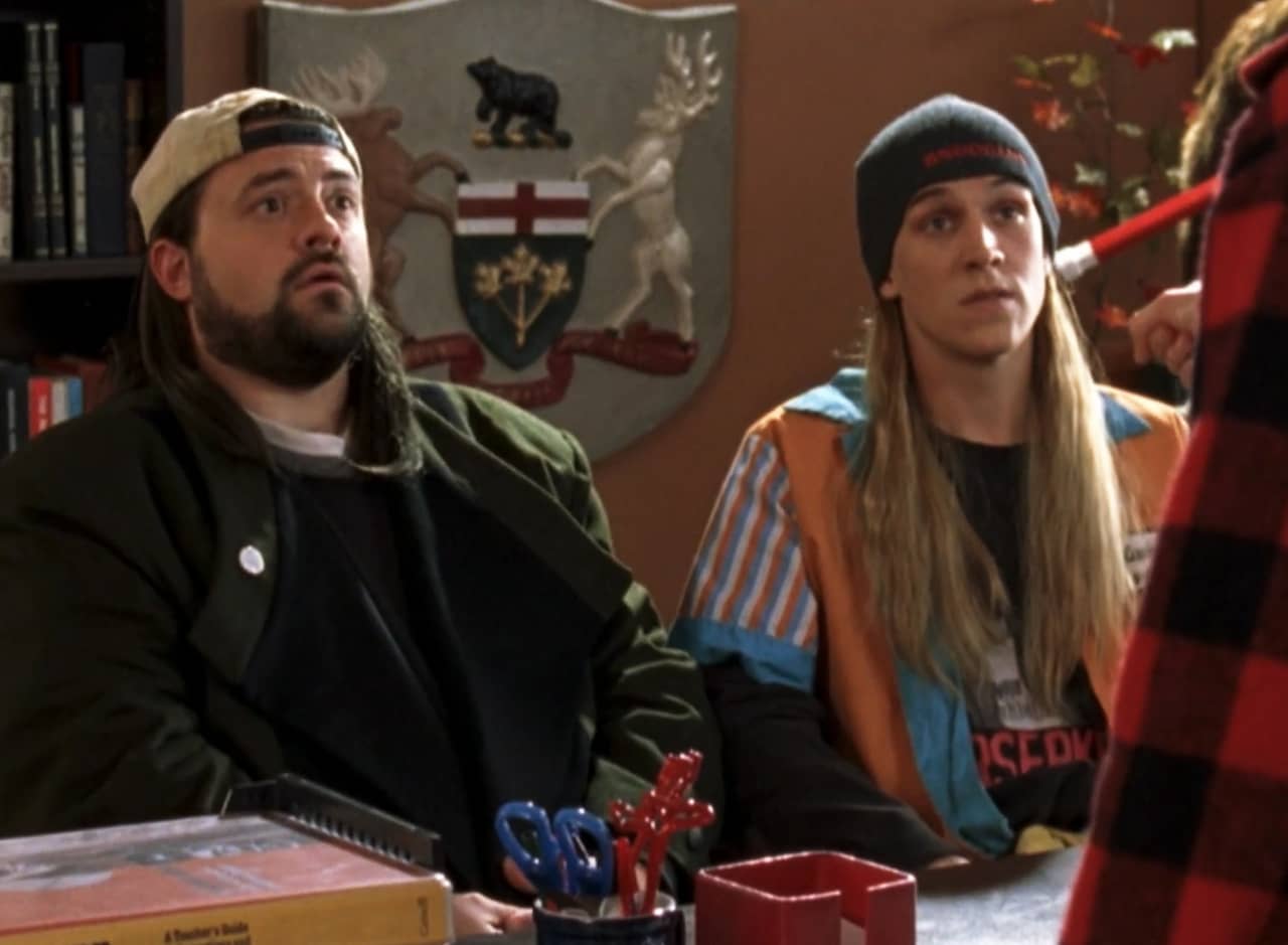 Jay and Silent Bob at the principal’s office