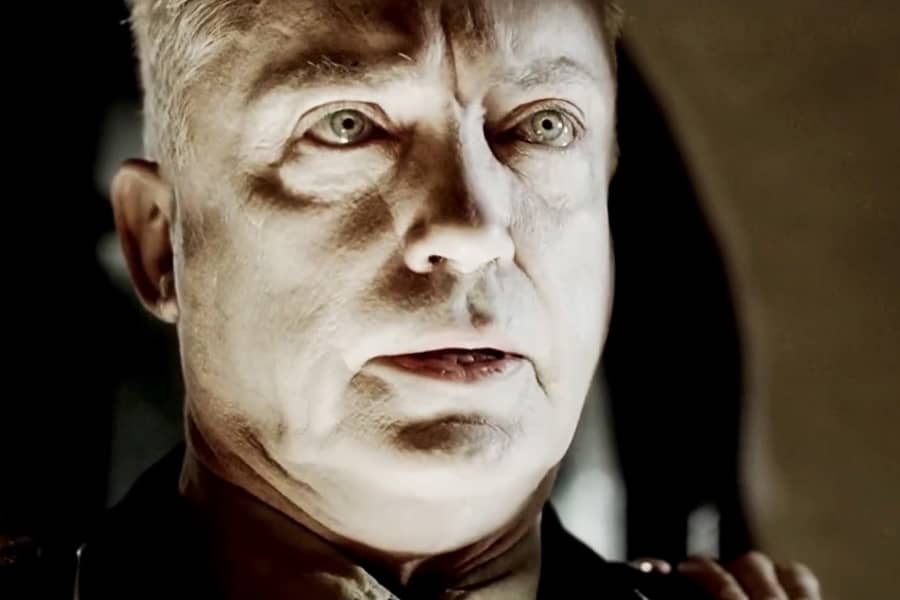 Udo Kier as a Nazi officer